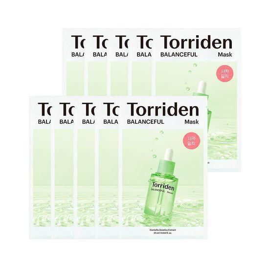 Toriden Маска Упаковка 10 листов (3 Типы) (Увлажняющий/Успокаивающий/Осветляющий)