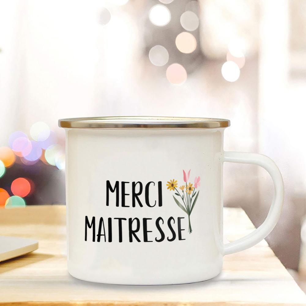 Спасибо учитель Эмалированная кружка Подарок для любителя кофе Лучший учитель на свете Эмалированная жестяная кружка Оригинальные подарки Кружка подарки на окончание учебного года