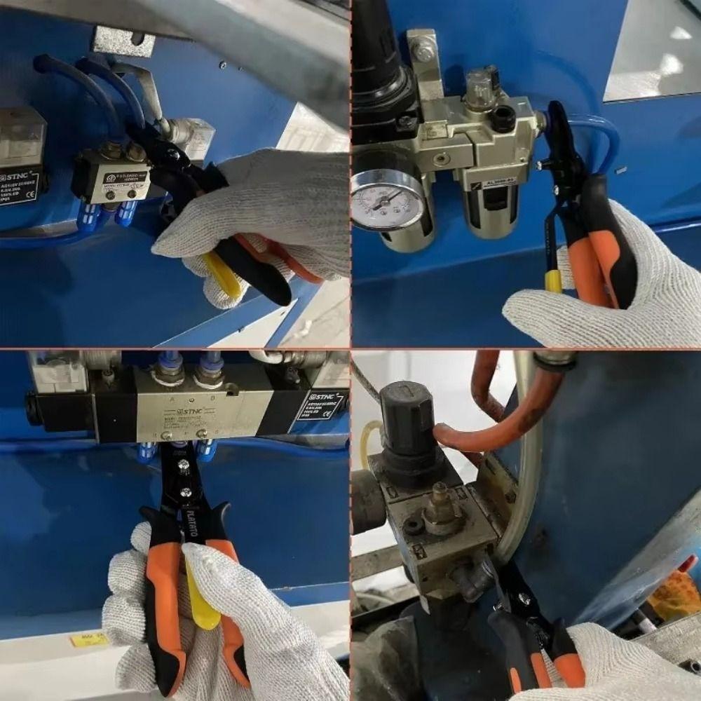 Carbon Steel Air Hose Connector Removal Tool Push-fit Pneumatic Disconnect Tool Mechanics Workshop