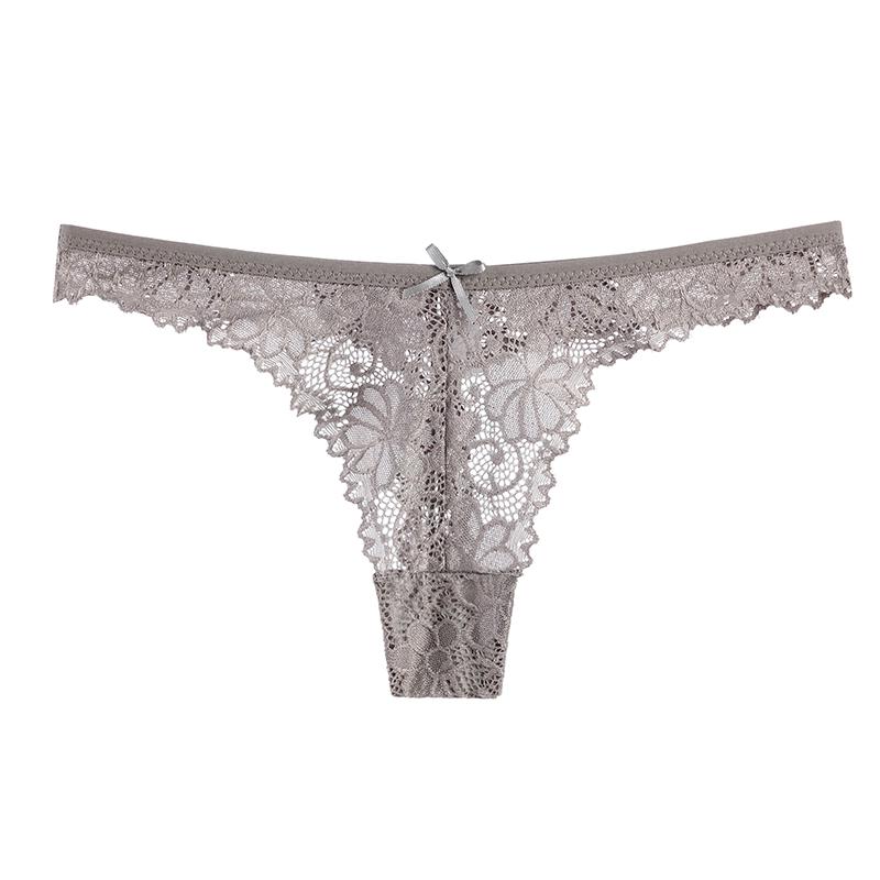 High Quality Women's Low Waist Lace Floral Panties Thong Sexy G -String Brief Underpants Thong Intimates Lingerie Underwear Tangas Calcinhas Bragas