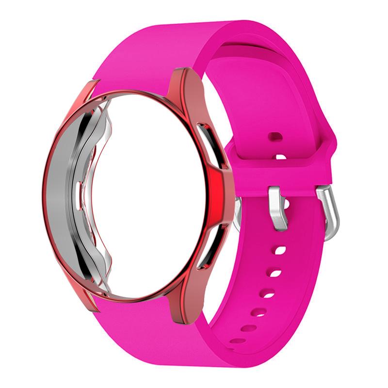 Чехол+ремешок Для Samsung Galaxy Watch 4 classic 46мм 42мм 44мм 40мм умных часов ремешок Ridge Sport Браслет ремешок Galaxy Watch 4
