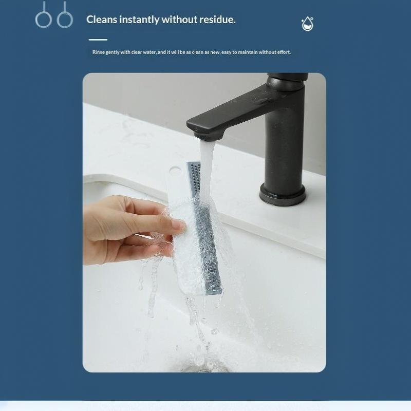 Multi-Functional Silicone Water Squeegee Handheld Wiper for Window Glass Car Windshield Bathroom Tile Cleaning