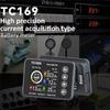Aug. TC169 High Precision Coulombmeter DC6-60V Lithium Battery Capacity Tester Indicator Color Screen Power Meter Ammeter