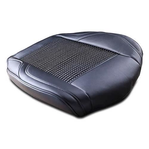 Housse de siège de voiture - Luxe R1 - Noir - 3 parties - Matériaux de haute qualité - Universelle