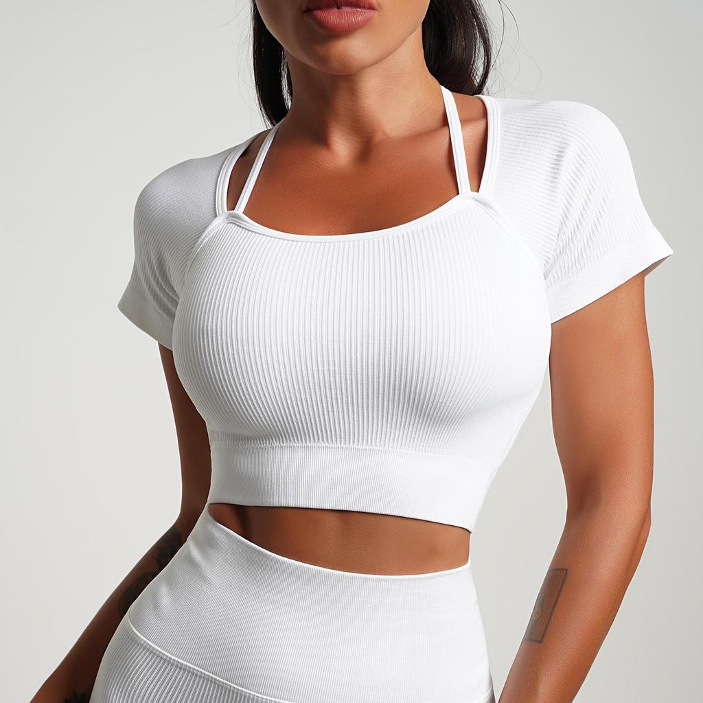 Костюм для йоги и бега в европейско-американском стиле с принтом тай-дай, эластичный, с трикотажными брюками для женщин