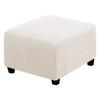 Square Elastic Step Cover Thickened Full Cover Square Low Stool Cover Household Sofa Step Stool Protection Cover
