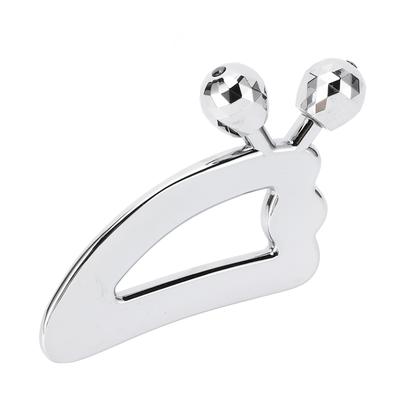 Металлический роликовый массажер для лица из цинкового сплава, подтяжка лица, массажный инструмент Sha, ролик для кожи лица, глаз, шеи B