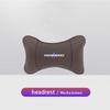 Car Neck Pillow Leather Breathable Soft Headrest stickers For BMW 50th F30 F40 F10 E90 X2 F20 E60 E87 M E92 X3 X1 X6 E30 E34 E61 YA1