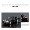 1/32 Toyota Crown Металлическая модель автомобиля Игрушка Литье под давлением Металлическое литье Звук и свет Автомобильные игрушки Для детей Транспортное средство