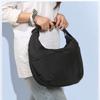 Spring 2025 New Nylon Dumpling Bag Large Capacity Messenger Back Handbag Simple Casual Versatile Shoulder Bag