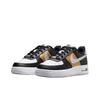 Nike Air Force 1 Low GS Black Gold Metallic Silver Kids Sneakers White Metallic-Gold HV0937-010