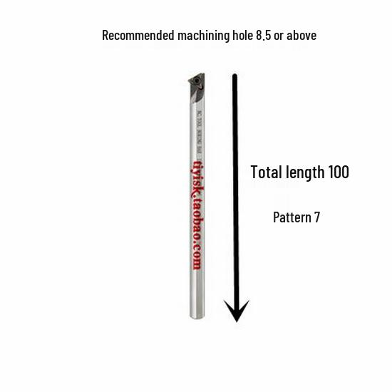 Треугольная расточная оправка 60° со сменной режущей головкой для внутренних отверстий, модель STWBR06/STWCR11.
