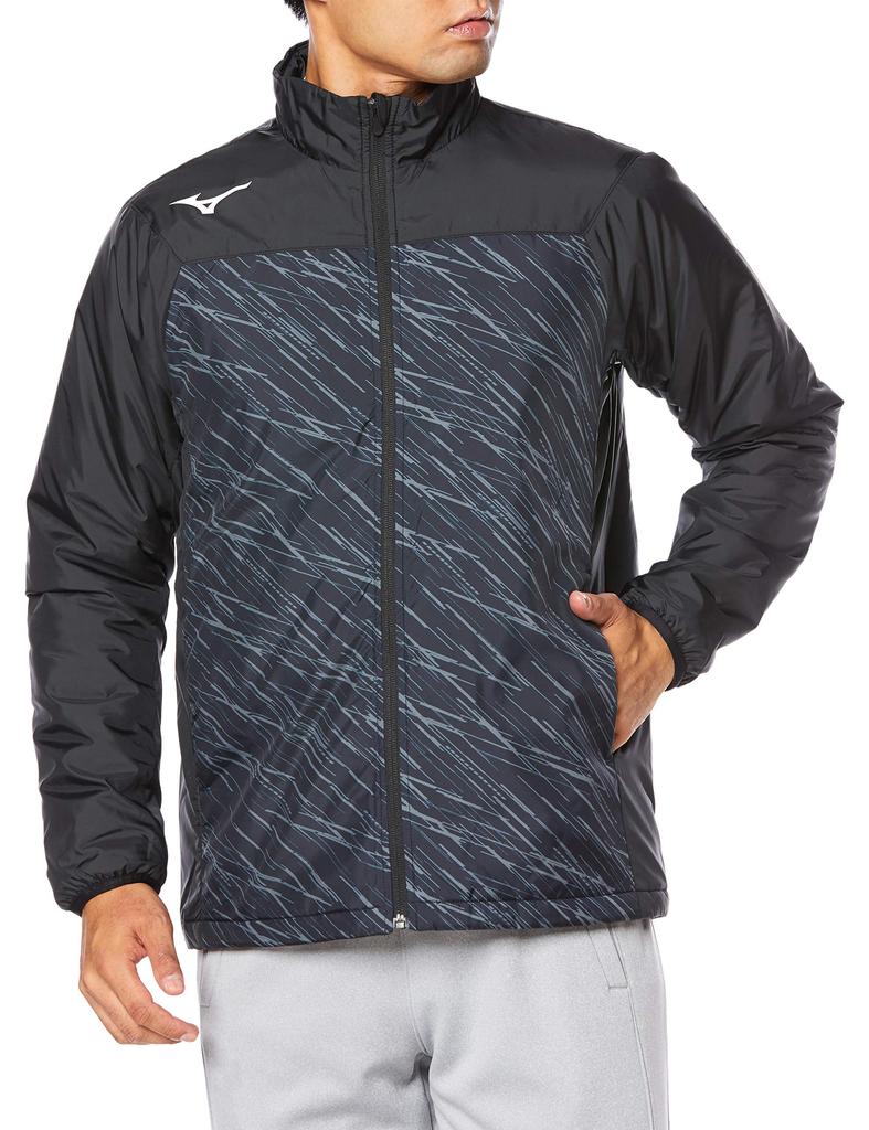 Mizuno Футбольная утепленная футболка P2ME0520 Черная, Японский размер Маленький (эквивалент японского размера S)