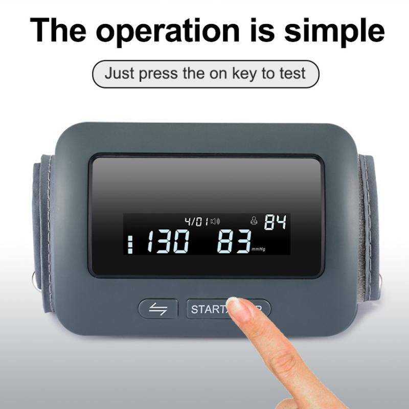 Blood Pressure Monitor - Wireless Uppr Arm Cuff BP Machine with One Piece Design, Stores Historical Data