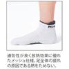 Nittaku Table Tennis Unisex Short Fit Match Socks Gray L NW-2952 (25.0-28.0cm)