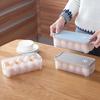 Egg Holder Food Storage Container Refrigerator Egg Storage Box Egg Plastic Dispenser Airtight Fresh Preservation Tool
