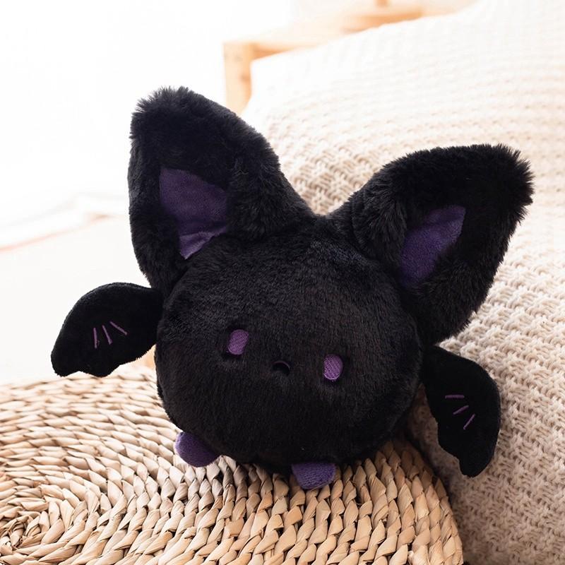 Lovely Bat Plush Toy For Kids Soft Cute Full Stuffed Peluche Animal Demon Doll Halloween Party Decor Prop Gift For Children Boy