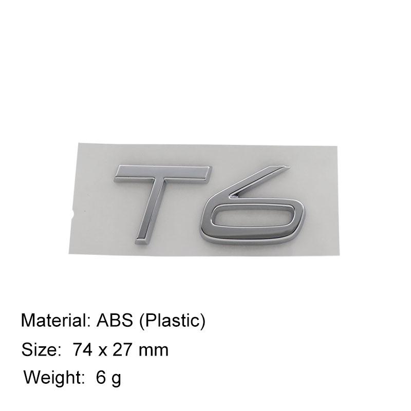 3D Премиум T3 T4 T5 T6 T8 V8 AWD для автомобиля Капот двигателя Крыло багажник Хвост Задняя наклейка Эмблема Значок Стикер
