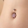 Stainless Steel Belly Button Rings Crystal Body Piercing Jewelry Navel Ring  Sexy