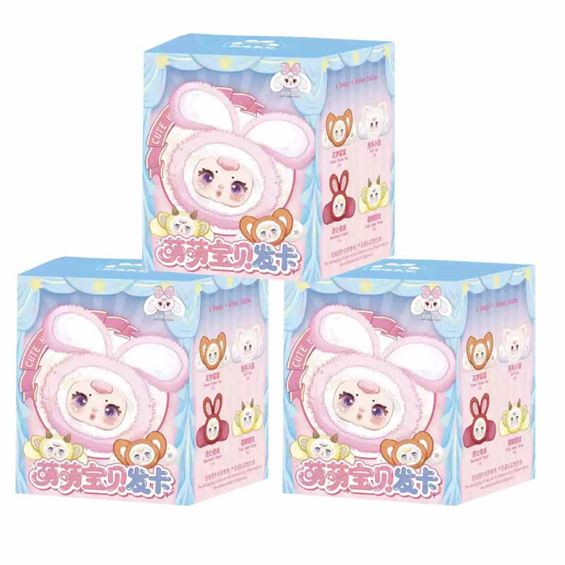 Mm Milk Candy Cute Baby Hair Clip Blind Box Cute Animal Style Fashion Single Item Hair Accessories Mysterious Box Surprise Gifts