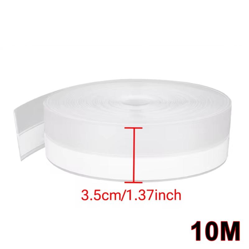 Door Weather Seal Stripping Tape Weatherproof Soundproof Long Lasting Adhesive Strip for Door Frame Window Home Repair
