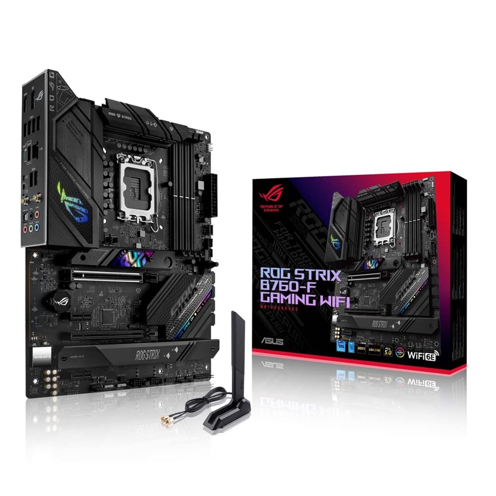 ASUS INTEL Generation CPU Compatible ATX Motherboard B760 Equipped ROG STRIX GAMING Authorized Distributor Product 13.12th B760-F WIFI/domestic