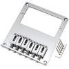Musiclily Pro 10.8mm Humbucker Telecaster Bridge with Zinc Alloy 6-Way Saddles for TL-Type Electric Guitars, Chrome