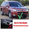 Для Mitsubishi Outlander 2013 2014 хромированная передняя противотуманная фара противотуманная фара крышка лампы отделка рамка молдинг украшение бампер