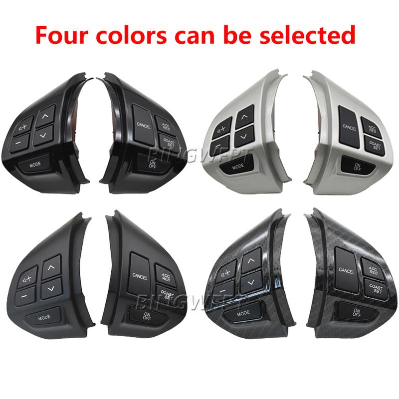 NEW Steering Wheel Volume Sound Buttons For Mitsubishi ASX Lancer Outlander RVR Pajero Sport Car Cruise Control Button Switches