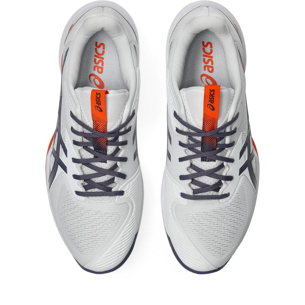 Теннисные туфли SOLUTION SPEED FF 3 1041A438 103 см 2E [ASICS] Мужские (Белый/Серовато-фиолетовый) 26,0