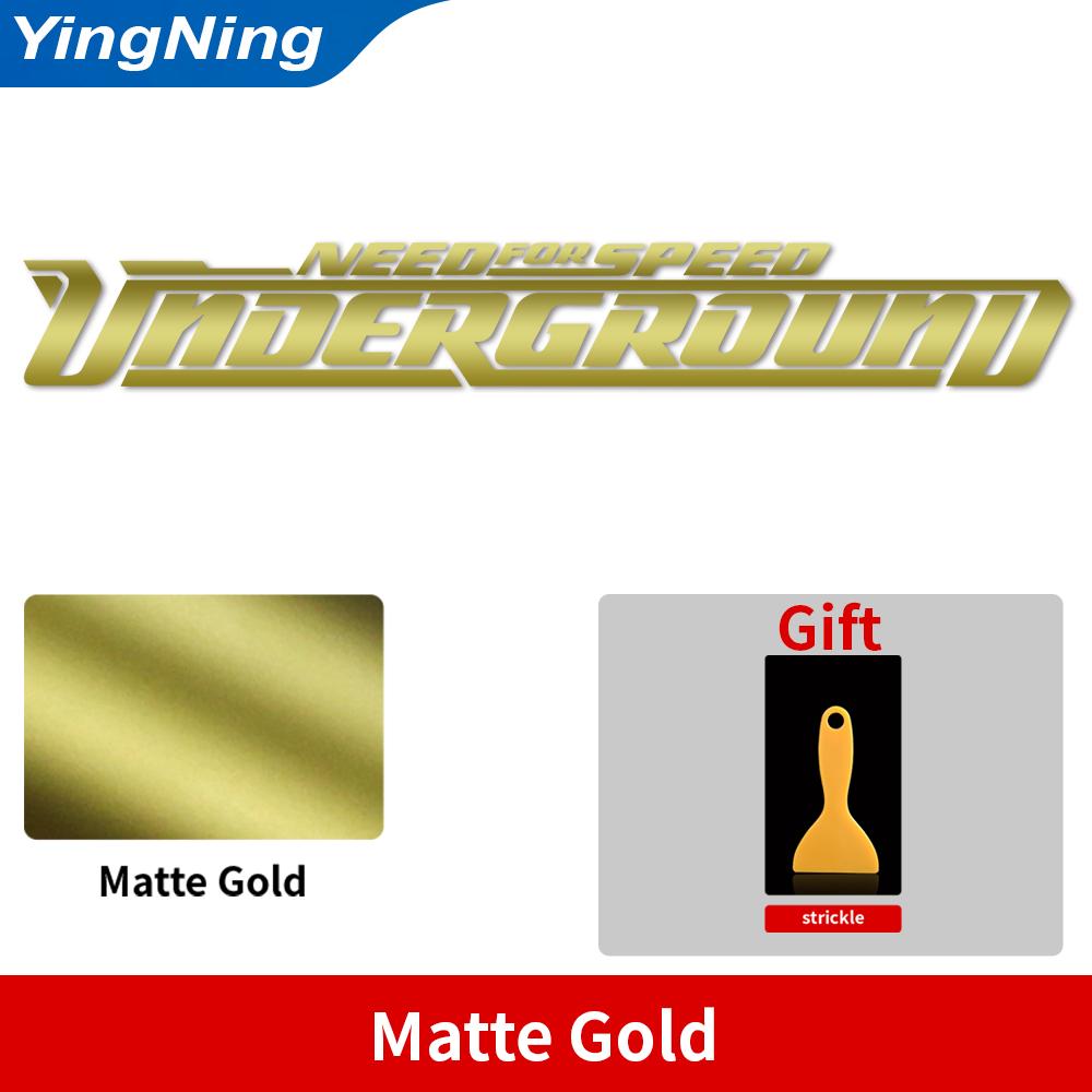 Need Speed Racing Video Game Style Car Sticker Underground Vinyl Windshield Decal Waterproof Reflective Auto Window Banner