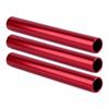 3PCS Smooth Surface Track Baton Hollow Tube Running Baton Reusable Relay Baton  Sports Training