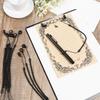 10Pcs Pen Leash, Elastic Lanyard Tether with Silicone Rings Retractable Stylus Tether Clipboard Pen Strap Tablet Stylus Holder Anti-Lose Pen Leash