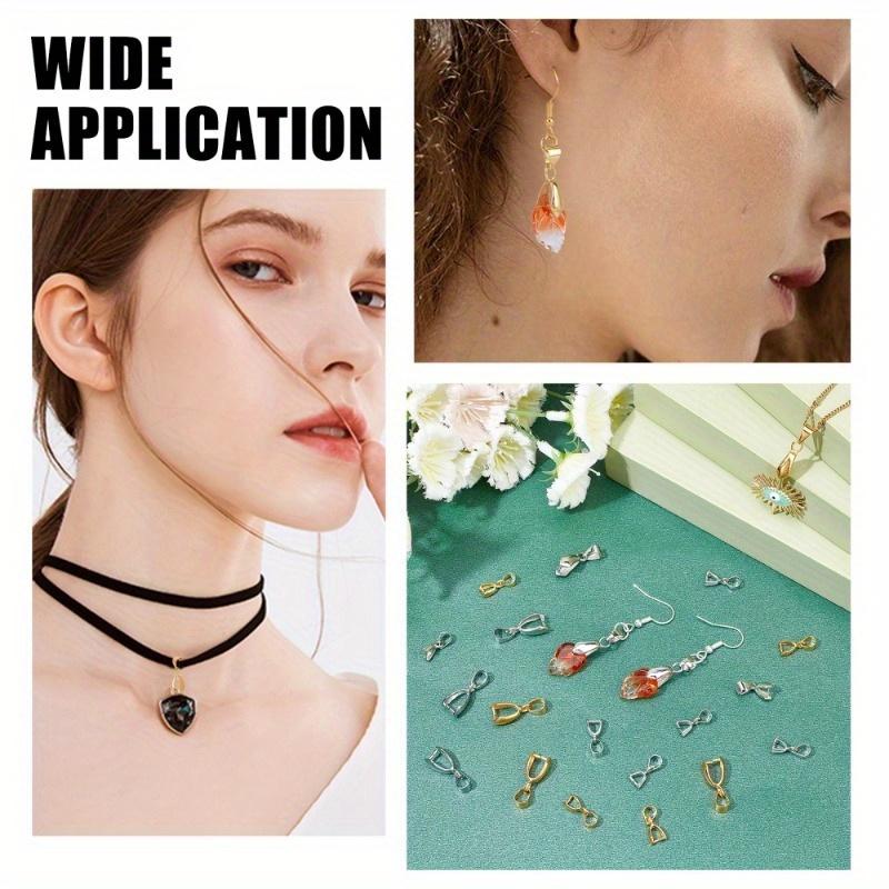 10 шт. Нержавеющая сталь подвеска зажим застежка застежка крючок застежка для DIY ожерелье ювелирные изделия принадлежности материал