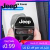 Для Jeep 4 шт. Накладки на замки дверей автомобиля Колпачки из нержавеющей стали Автоаксессуары Для Jeep Grand Cherokee Wrangler JK Gladiator Compass