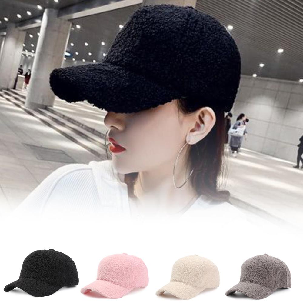 Winter Street Sports Hip Hop Cap Wool Peaked Hat Baseball Cap