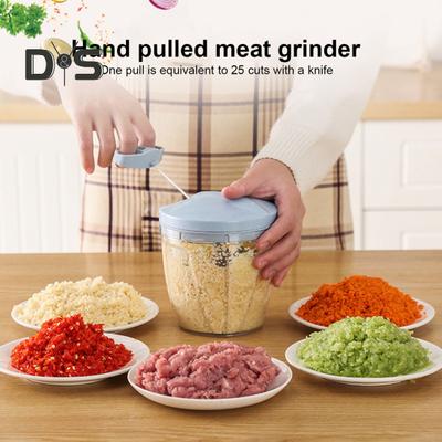 Легкий измельчитель для имбиря, 500/900 мл, с расширенной ручкой, отличная дробилка для чеснока, кухонный гаджет