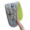 1 Pair Magnetic Acupressure Massage Insoles Foot Massage Design Shock-Absorbing Anti-Fatigue Gel Massage Points Insoles