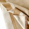 Literary and simple style shawl light luxury wool scarf afternoon nap air conditioner blanket dual-purpose autumn and winter scarf advanced sense