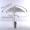 Vintage 26/31/43/53cm Lace Parasol Umbrella Embroidery Cotton Lace Flower Girl Umbrella Kids Sun Umbrella Wedding Decoration