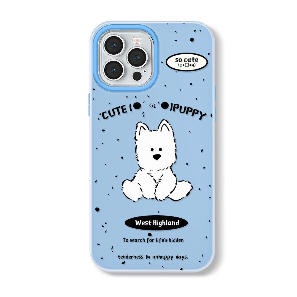 Чехол для iPhone Zhitai: Совместим с iPhone 11 до 15, Желейный чехол, Мультяшный дизайн