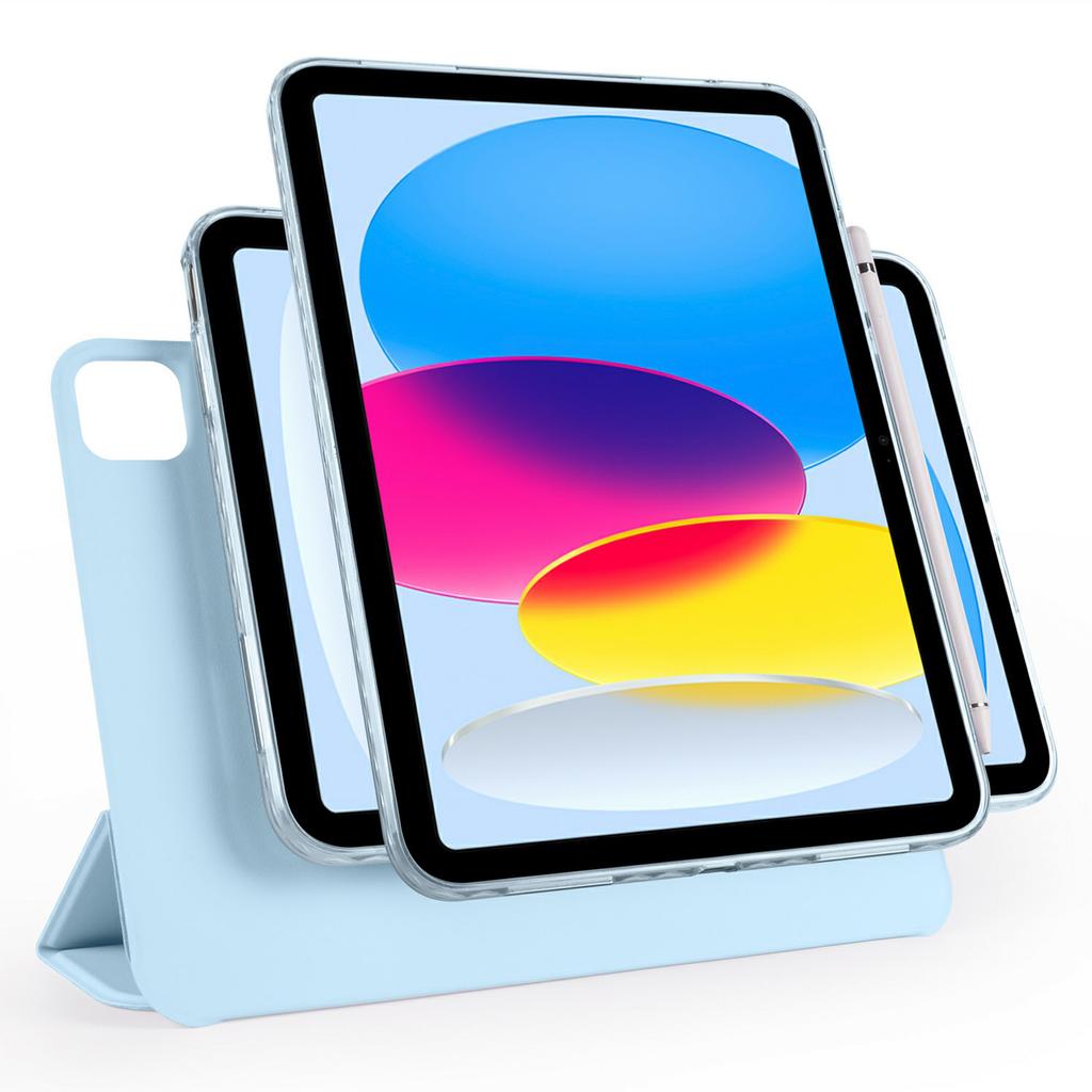 Кожаный чехол для iPad Air 11 (2025)/(2024)/Воздух (2022)/(2020)/Про 11 (2022)/(2020)/(2018) Складная подставка Магнитная обложка для планшета