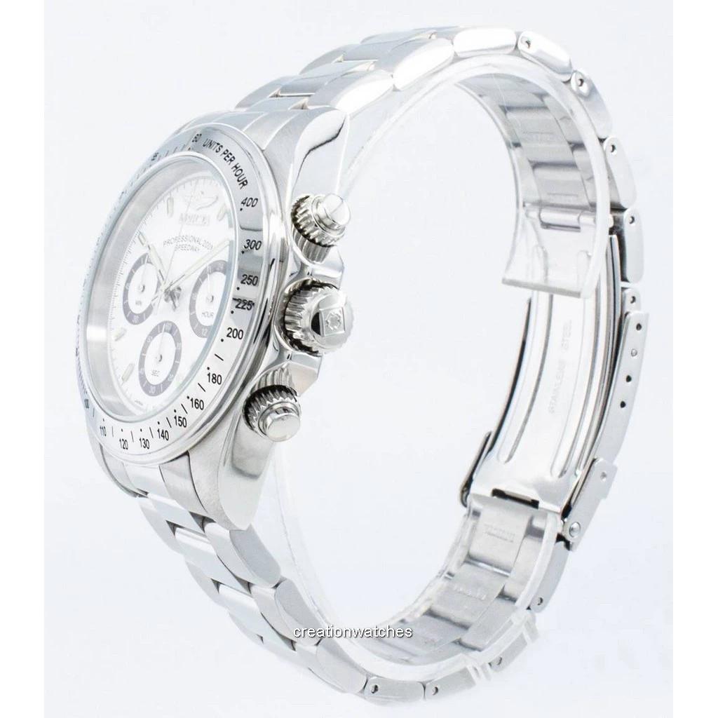 INVICTA Мужские часы Speedway 200M Chronograph White Dial 9211