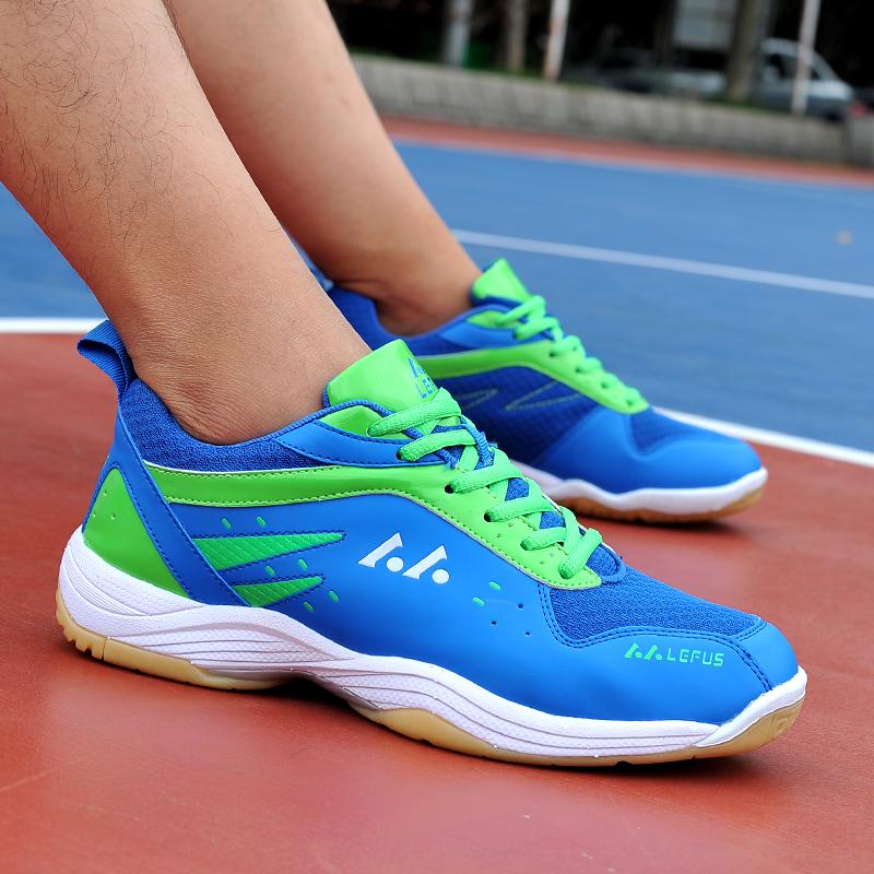 36-45 LEFUS New High-quality Shock-absorbing Anti-skid Wear-resistant Badminton Shoes Tennis Shoes Volleyball Shoes Training Shoes