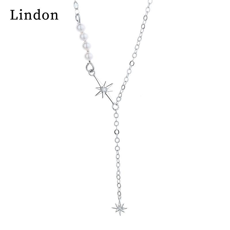 Женское ожерелье Lindon, кулон из медного сплава, циркон, модный подарок