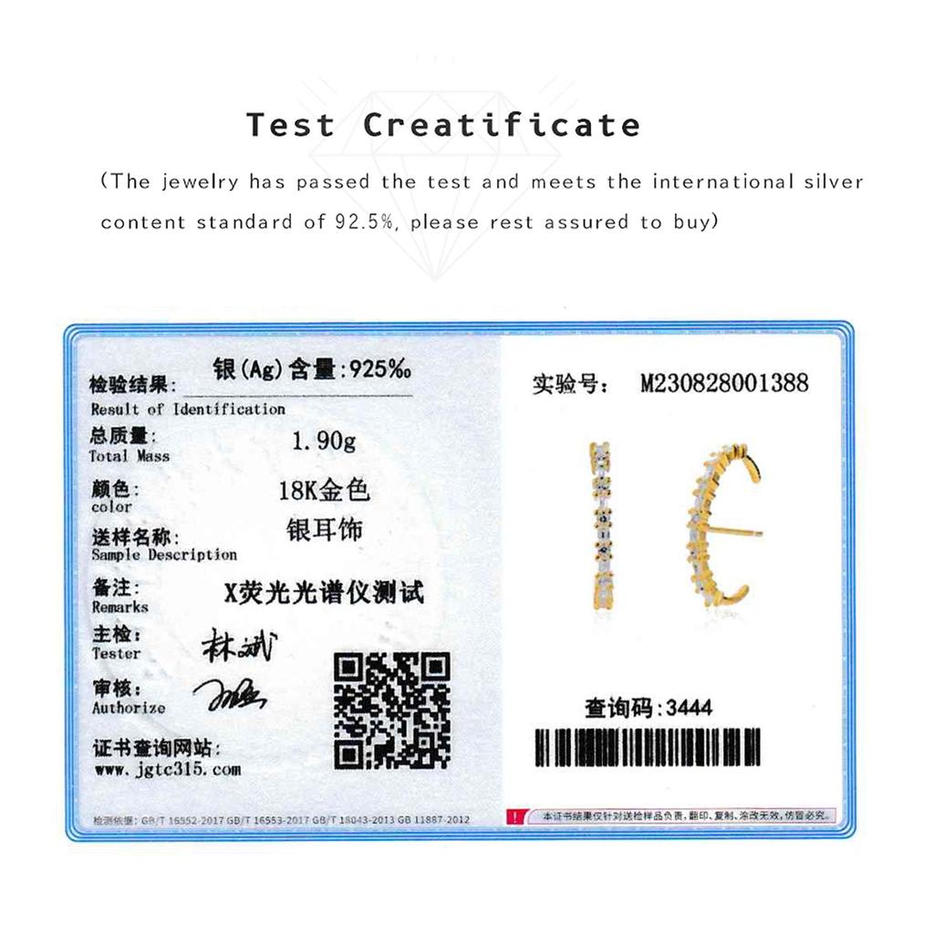 ANDYWEN Серьги-гвоздики из стерлингового серебра 925 пробы с золотым прозрачным фианитом 2023 года, роскошные ювелирные украшения, подарок для женщин