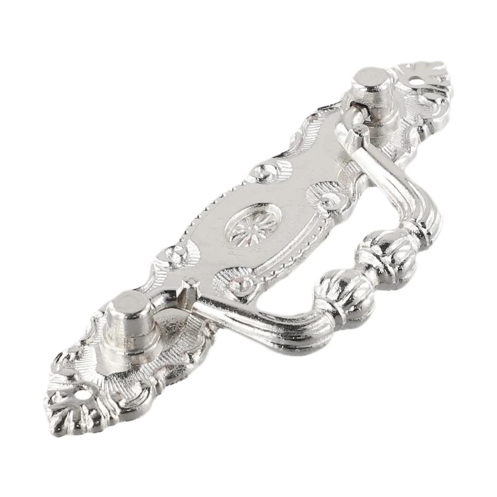 Ретро европейские дверные ручки, ручка для шкафа из цинкового сплава, антикварная мебель, ручки для ящиков шкафа, фурнитура для шкафов