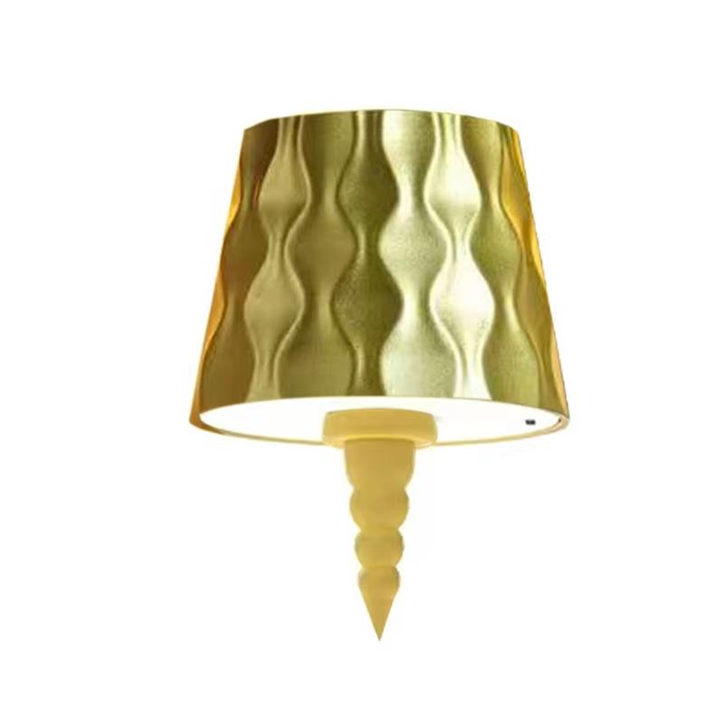 Беспроводная светодиодная настольная лампа в форме бутылки, сенсорное управление 3 цветами, плавная регулировка яркости, ночник, подходит для декора бара, перезаряжаемые настольные лампы