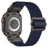 Спортивный нейлоновый ремешок для Apple Watch Ultra 2 49 мм 45 мм 46 мм 44 мм Роскошный металлический браслет для IWatch Series 10 9 8 7 SE 6 5 Мягкий ремешок