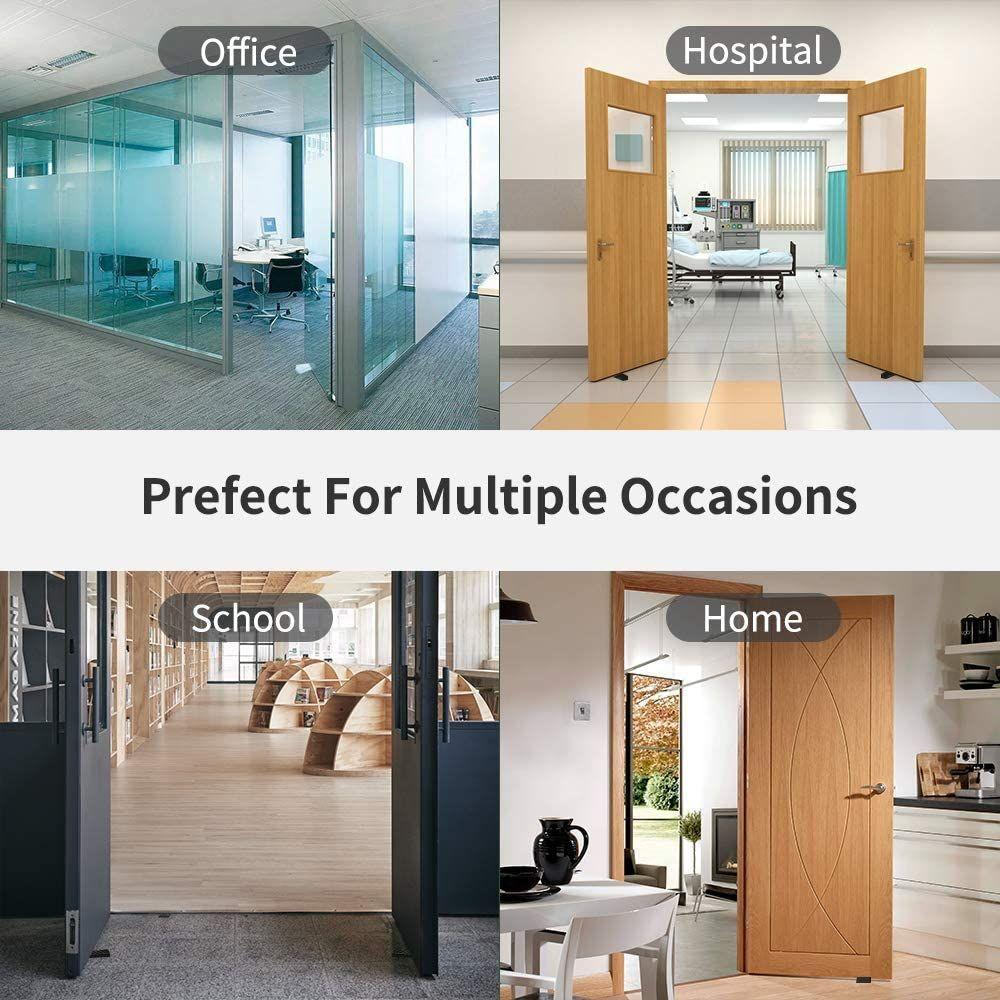 Home Non Punching Self Adhesive Floor Block Door Wedge Door Stopper Wall Protector
